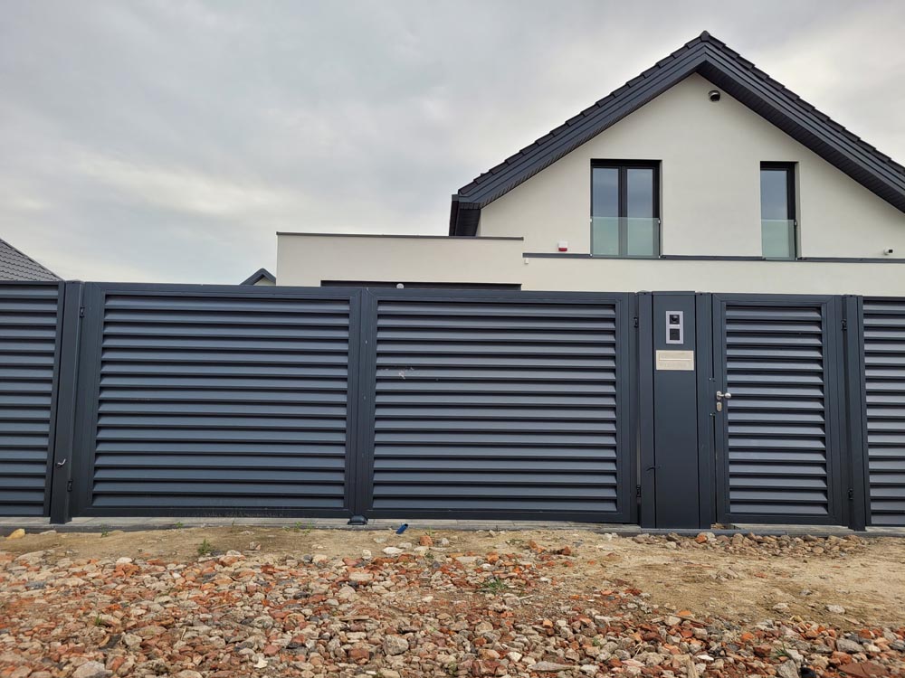 Realizacja bramy wjazdowej